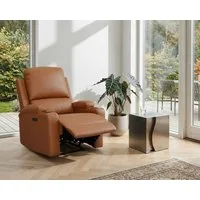 OTTO home Relaxsessel NAPORI Lederoptik, Kinosessel, Multimedia-Sessel, TV-Sessel mit manueller u elektrischer Relaxfunktion u. Getränkehalter