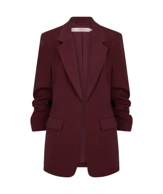 Esqualo - Blazer mit 3/4-Ärmeln rot - Gr. - 36