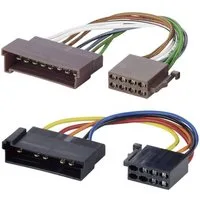 AIV ISO Autoradio-Adapter Auto-Radio Auto-Adapter ISO zu OEM Hersteller, Einbau ISO Auto-Radio OEM Verkablung für Ford Mazda