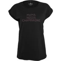 Be Famous Print-Shirt Mama needs Champagne Studs (1-tlg., keine)