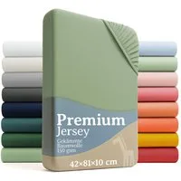 Laleni Spannbettlaken Premium für Beistellbett - Atmungsaktives Spannbetttuch, Gummizug: rundum, (2 Stück), 100% Baumwolle (150 g/m)