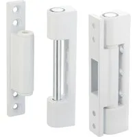 SO-TECH® Fensterbeschlag Fensterband Höhe 95 mm Aluminium (2 St), weiß