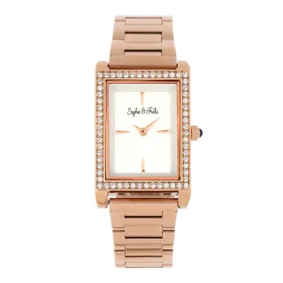 Montre-bracelet Sophie et Freda Wilmington avec cristaux Swarovski
