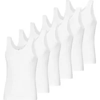 Schöller Unterhemd DOPPELRIPP (Mehrpack, 6-St) mit Rundhals-Ausschnitt, 6er oder 12er Pack