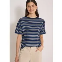 CECIL T-Shirt Ringelshirt, Baumwolle, Rundhalsausschnitt