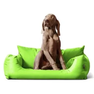 Tierlando NEMO Hundebett Hundesofa S M L Hundekorb Katzenbett 65 80 100cm kiwi 65 cm, 20 cm, 50 cm