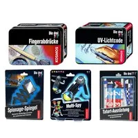 Kosmos Spiel Die Drei ??? Fragezeichen - großes Detektiv-Set (5-teilig), Entdeckerspielzeug