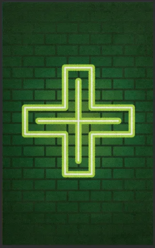 Fussmatte Apotheke 7105 | Größe: 60 cm x 90 cm
