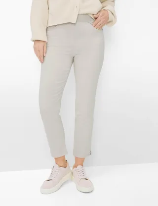 Raphaela by Brax Damen Schlupfhose Style PAMINA 6/8, hellbeige, Gr. 36K