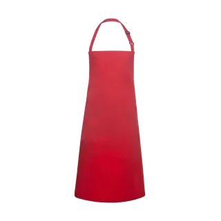 Karlowsky - Latzschürze, Tasche (Rot)