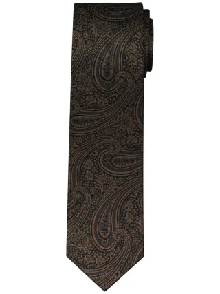 OLYMP - Krawatte Slim 6.5cm braun