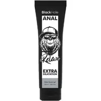 Black Hole Analgleitgel Extra Dilatation - Anal Relax Gel, Tube mit 150ml, 1-tlg., wasserbasiertes Gleitgel für Analsex, für extra Dehnfähigkeit
