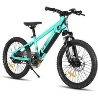 HILAND E-Bike 20 Zoll E-Mountainbike 24V 250W, Akku entnehmbar, Kinder & Erwachsene, Heckmotor, 124,8 Wh