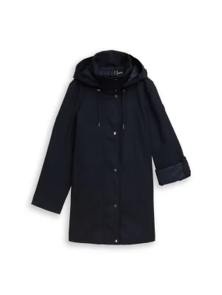 Tom Tailor - Ultralight Parka mit verstaubarer Kapuze sky captain blue - Gr. - XXL