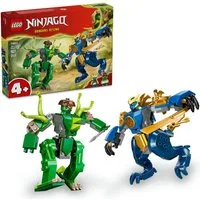 LEGO® Duell mit Jays Drachen-Mech (71853), LEGO Ninjago Konstruktionsspielsteine, (107 St)