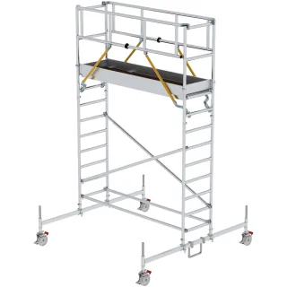 Munk Rollgerüst SG 0,75 x 2,45 m mit Fahrbalken - 155344