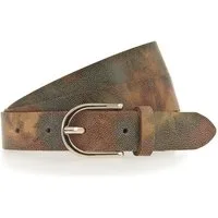 Tamaris Ledergürtel "Claire Gold" Glänzende Schließe, 2,5 cm breit