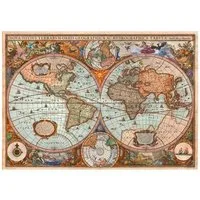 Schmidt Spiele Puzzle Puzzle - Antike Weltkarte (3000 Teile), Puzzleteile