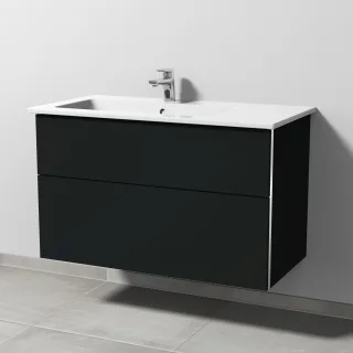 Sanipa 3way Keramik-Set Keramik-Waschtisch und Unterbau (BP325) BP3251V