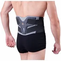 Lorey Medtec Nierengurt Motorrad Rückenstütze – windabweisend, verstellbar & stützend