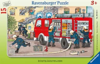 Ravensburger Kinderpuzzle 06321 - Mein Feuerwehrauto [15 Teile]