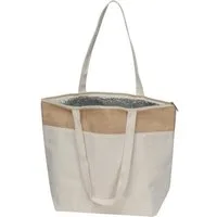 Macma Kühltasche Kühltasche aus Baumwolle und Jute