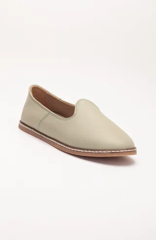 Dalya Leder Slip-On Flache Schuhe Damen