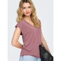 ONLY V-Shirt ONLFREE S/S MOD.V-NECK TOP JRS NOOS