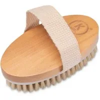 K-Pro Körperbürste Trockenbürste zur Massage & Hautpflege ohne Stiel, 1-tlg., Naturbürste, Hautpflege, Handbürste