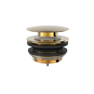Tres Click clack Ablaufventil für Wanne Click clack Funktion Stöpsel: Ø 70 mm, 13474010OR 13474010OR