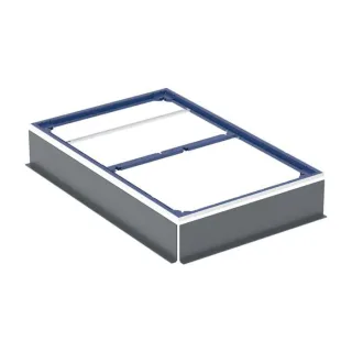 Geberit Duofix Installationsrahmen 551515001 90 x 140 cm, für Duschfläche 110-140cm, für 7 Füße