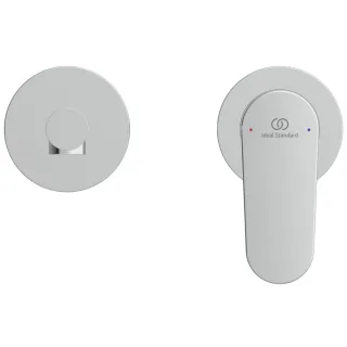 Ideal Standard Wand-WT-Armatur Ceralife O Ausladung 180mm Chrom, BE019AA BE019AA