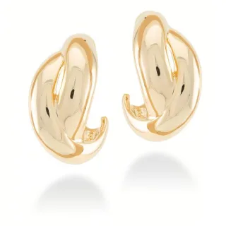 Luxenter Zunduri Ohrringe 18 Kt. Gelbgold Finish