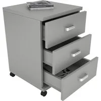 VCM Rollcontainer Holz Rollcontainer Bürocontainer Schublade Tobila, VCM Rollcontainer Tobila 58x45x44 cm Holzwerkstoff