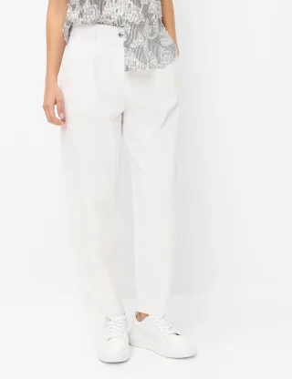 Brax Damen Jeans Style MEGAN S WHITE, weiß, Gr. 34