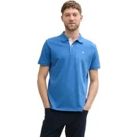 TOM TAILOR Poloshirt mit farblich hervorgehobener Knopfleiste