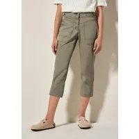 CECIL Caprihose Style New York Sommerhose mit Knopfdetails am Bund