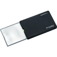 Eschenbach Optik Taschenlupe easyPOCKET, ideal für Senioren, 1-tlg., Einschlaglupe mit echter 3x-Vergrößerung, Alltagslupe, stromsparend