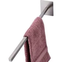 Praknu Handtuchstange Handtuchhalter ohne Bohren Einarmig - 40cm - Rostfreier Edelstahl