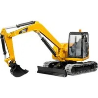 Bruder® Spielzeug-Bagger Cat Mini Bagger 35 cm (02456), Made in Europe