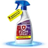 Repellion Insektenspray Anti Floh Spray - Flohspray für Wohnung & Umgebung - Flohmittel, 500 ml, Für Teppiche, Polster & Tierumfeld gegen Flöhe, Larven & Ungeziefer