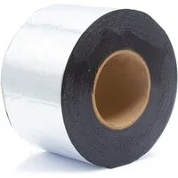 Silisto Klebeband Bitumen Reparaturband selbstklebend für Dach - und Fassadenabdichtung 10 m, selbstklebend, wasserdicht, dauerhafte Abdichtung