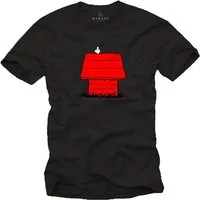 MAKAYA Print-Shirt Lustiges T-Shirt Herren Aufdruck Hundemotiv Witzige Geschenke Männer mit Druck