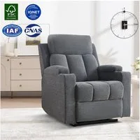 CANMOV Relaxsessel Canmov Fernsehsessel mit Liegefunktion,TV Sessel, Ruhesessel (2-St), Manueller Relaxsessel mit Verstellbarer Rückenlehne und Fußstütze