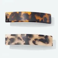 LK Trend & Style Haarspange Schildpatt-Haarspange 8,5 cm, Set, 2-tlg.