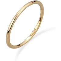 Elli Premium Partnerring Bandring Ehering Herren 375 Gelbgold