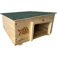 REPTILES-PLANET Tierhaus Reptiles Planet Schildkröten Unterschlupf ''Tortoise House'' 40x40x19