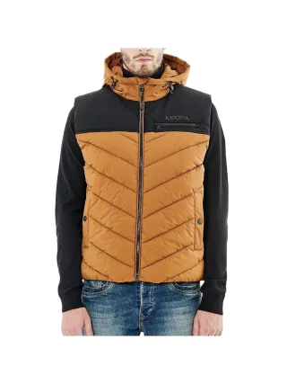 Kaporal Herren-Steppjacke „Chet Biscuit“, ärmellos