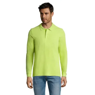 SOLS - "Perfect" Poloshirt für Herren Langärmlig (Apfelgrün)