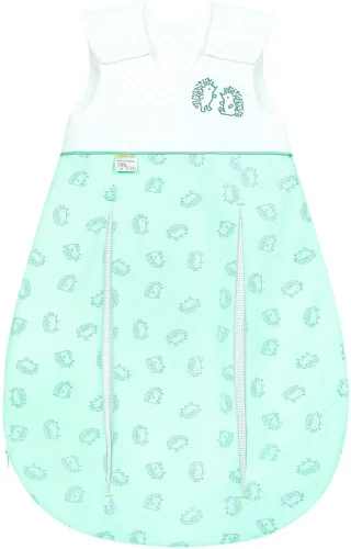 Odenwälder primaklima Jersey-Schlafsack Igel mint 70cm